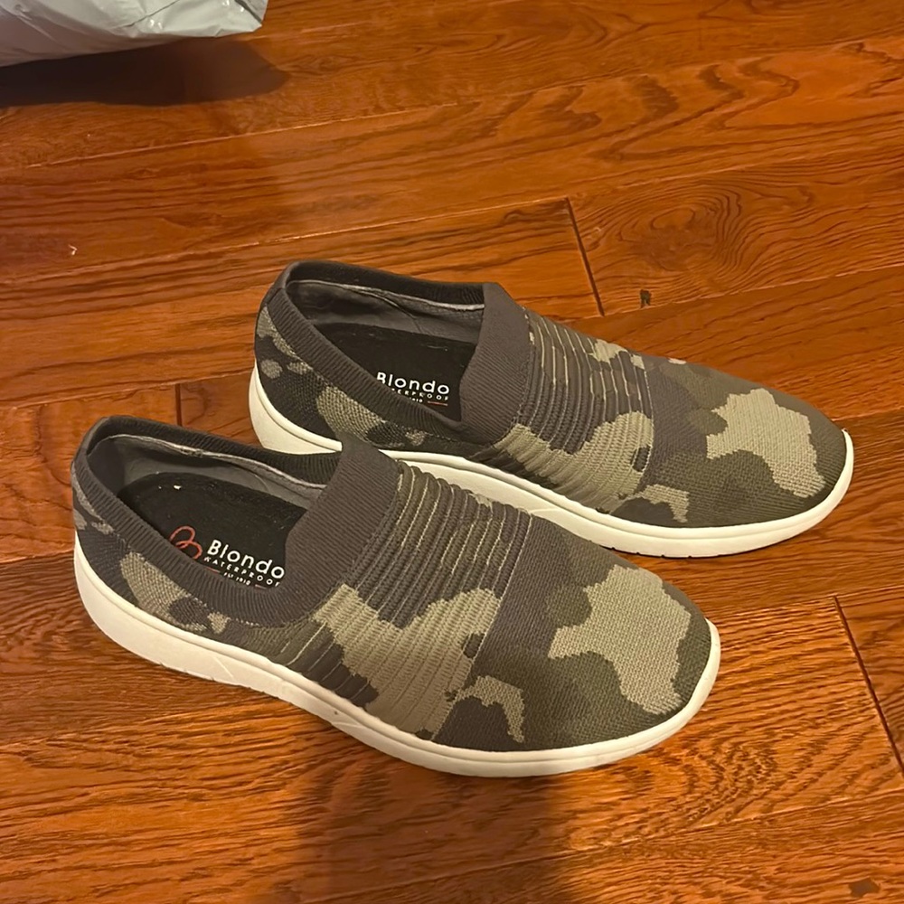 cute camouflage everyday sneakers